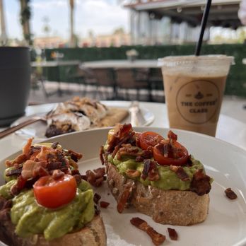 The Coffee Class - Avocado toast S'mores poptart And the toffee nut iced coffee with oatmilk - Coffee & Tea Near Me - Las Vegas, Nevada