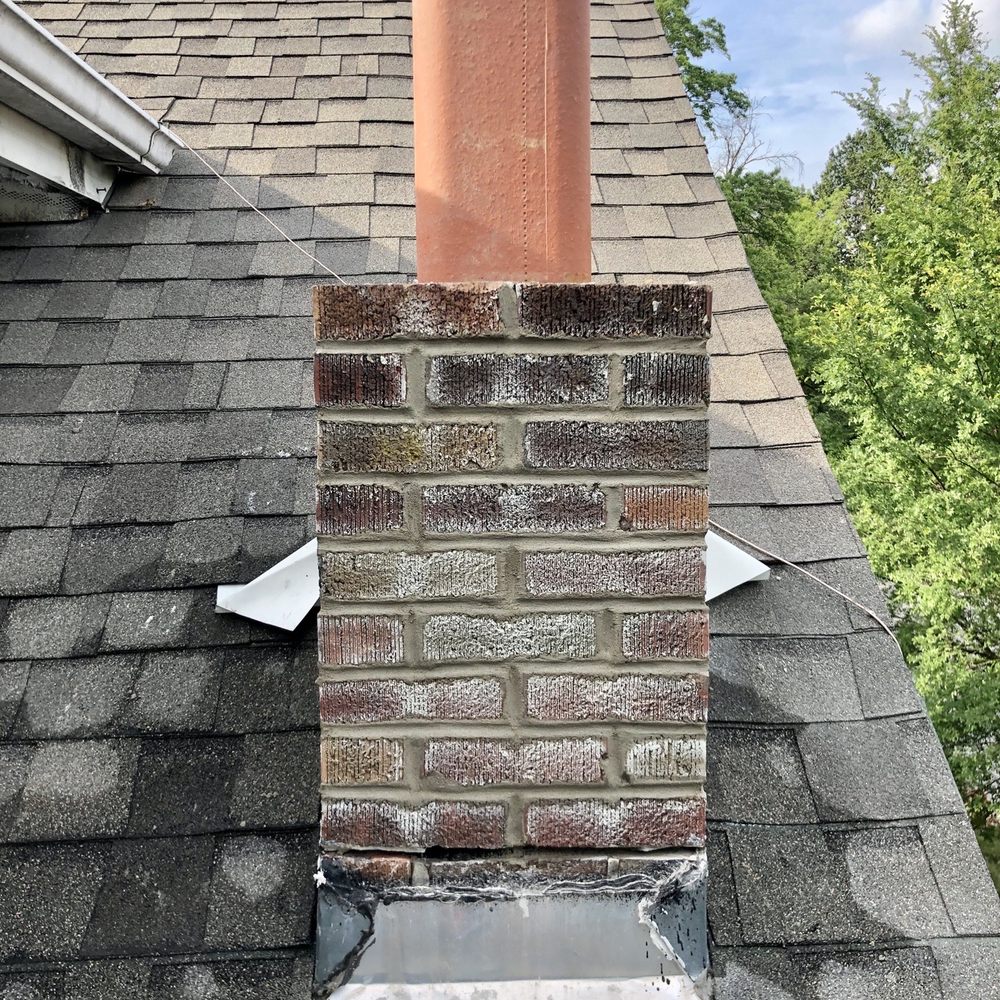 Bone Dry Roofing - Chimney masonry work and re-flashing - Roofing Near Me - St. Peters, Missouri Bone Dry Roofing - Chimney masonry work and re-flashing - Roofing Near Me - St. Peters, Missouri