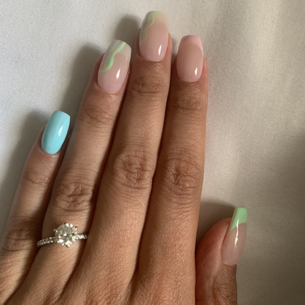 Nailed - Insta inspired; they helped me pick out similar colors - Nail Salons Near Me - Skokie, Illinois Nailed - Insta inspired; they helped me pick out similar colors - Nail Salons Near Me - Skokie, Illinois