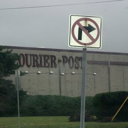 Courier Post Newspapers - Taken from my car on my first day of work.