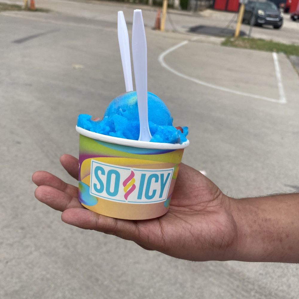 So Icy DFW - Blueberry and strawberry lemonade - Shaved Snow Near Me - Dallas, Texas So Icy DFW - Blueberry and strawberry lemonade - Shaved Snow Near Me - Dallas, Texas