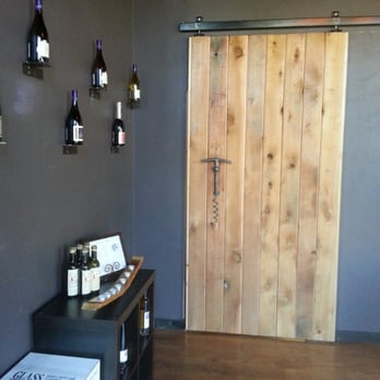 Capitello Winery Tasting Room - Custom corkscrew door handle - Wine Tasting Room Near Me - Eugene, Oregon