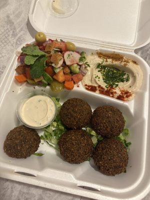 GOLDEN FALAFEL by null