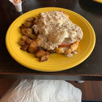 The Hungry Monkey - Redneck Benedict - Breakfast & Brunch Near Me - Newport, Rhode Island The Hungry Monkey - Redneck Benedict - Breakfast & Brunch Near Me - Newport, Rhode Island