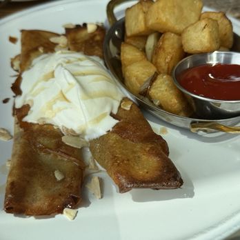 La Jetee - Crepe Fraisier with potatoes - French Near Me - Baltimore, Maryland La Jetee - Crepe Fraisier with potatoes - French Near Me - Baltimore, Maryland