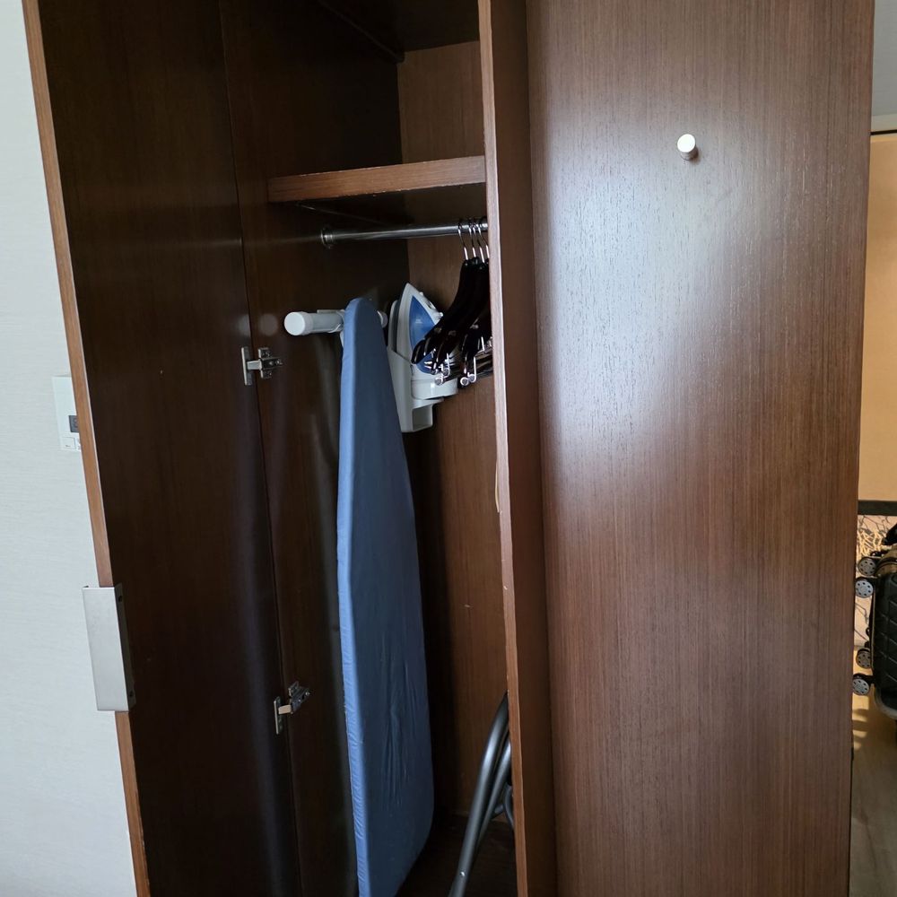 Fairfield by Marriott Inn & Suites DuBois - Deep closet w/heavy hangers, iron/board and luggage rack. Hook next to closet for bag or coat. - Hotels Near Me - DuBois, Pennsylvania Fairfield by Marriott Inn & Suites DuBois - Deep closet w/heavy hangers, iron/board and luggage rack. Hook next to closet for bag or coat. - Hotels Near Me - DuBois, Pennsylvania