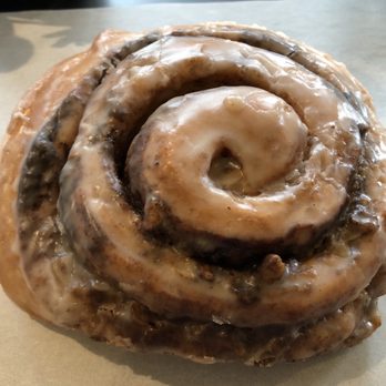 The Kolache Shop - Huge cinnamon rolls  Very good - Bakeries Near Me - Clute, Texas