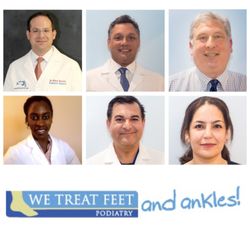 We Treat Feet Podiatry - All 6 Dr.s at WeTreatFeet Podiatry