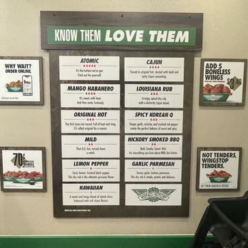 Wingstop - Flavor Menu - Chicken Wings Near Me - Pacific Beach, California Wingstop - Flavor Menu - Chicken Wings Near Me - Pacific Beach, California
