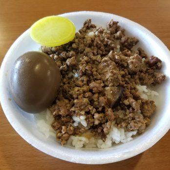 Yes Cafe - Minced pork with rice - Bubble Tea Near Me - Chandler, Arizona