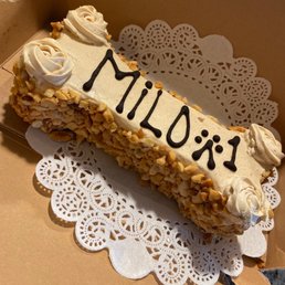 Milo's birthday cake