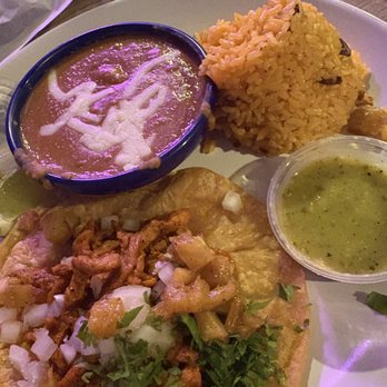 Taco Borracho - Taco al pastor, rice & beans - Tacos Near Me - Grand Rapids, Michigan