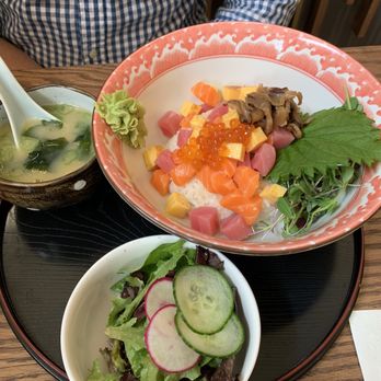 Satsuki - Chirashi donburi set - Sushi Bars Near Me - Calgary, Alberta Satsuki - Chirashi donburi set - Sushi Bars Near Me - Calgary, Alberta