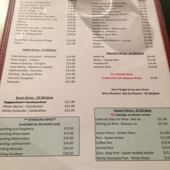 Buckeye Winery - Wine Tastings - Wineries Near Me - Newark, Ohio