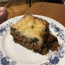 Taverna Khione - Mousaka lots of beef