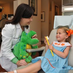 Lowcountry Family Dentistry - Dr. Ashley Covington & pediatric dental patient.