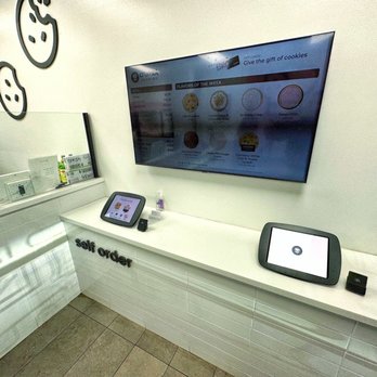 Crumbl - Costa Mesa - Tablet Style Order Kiosk - Bakeries Near Me - Costa Mesa, California