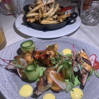 La Vie - Grilled octopus for the table is a must and the fries! - Cocktail Bars Near Me - Washington, DC, District of Columbia