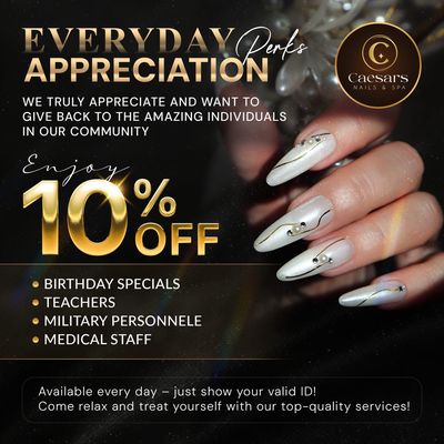Caesars Nails & Spa
