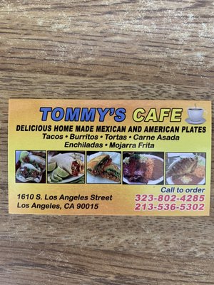 Tommy's Cafe by null