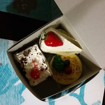 J.J. Bakery - Black forest cake (yes!), vanilla cake (meh), and creme brulee (yes!) - Bakeries Near Me - Irvine, California J.J. Bakery - Black forest cake (yes!), vanilla cake (meh), and creme brulee (yes!) - Bakeries Near Me - Irvine, California