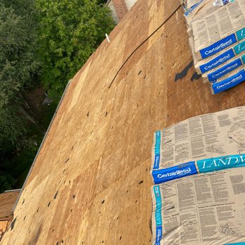 Rooftop Designs - old roof gone - Roofing Near Me - Beltsville, Maryland