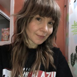 Shag haircut with highlights by Annaliese Shag haircut with highlights by Annaliese