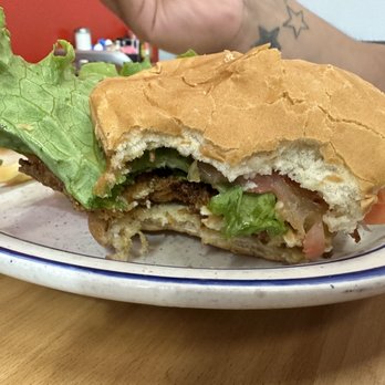 Brookside Diner - Fried chicken sandwich - American Near Me - Tulsa, Oklahoma