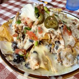 Pulled pork nachos Pulled pork nachos