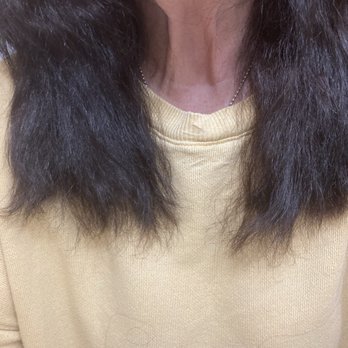 Coloroom AVEDA Salon - This is far from a blunt cut far from being even straight - Hair Salons Near Me - Loveland, Colorado Coloroom AVEDA Salon - This is far from a blunt cut far from being even straight - Hair Salons Near Me - Loveland, Colorado