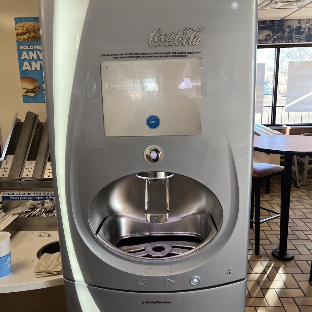 White Castle - Coke Freestyle self-serve machine - Burgers Near Me - Hoffman Estates, Illinois