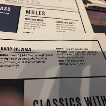 Michael's Cafe - Specials - American Near Me - Timonium, Maryland