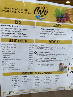 Menu photo 6 Cafe Del Mar Del Mar, CA Menu photo 6 Cafe Del Mar Del Mar, CA