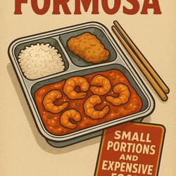 Formosa Chinese Restaurant - You will be INSULTED by the price and the portion.
