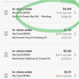 Grand & Green Bay Road Starbucks compared to other stores Grand & Green Bay Road Starbucks compared to other stores