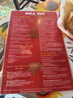 Menu photo 1 Hula Hut Austin, TX Menu photo 1 Hula Hut Austin, TX