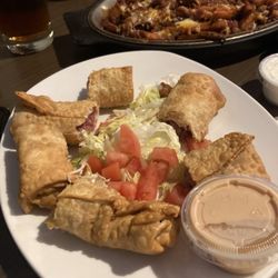 Fitzy's Pub - Steak and cheese egg roll  appetizers