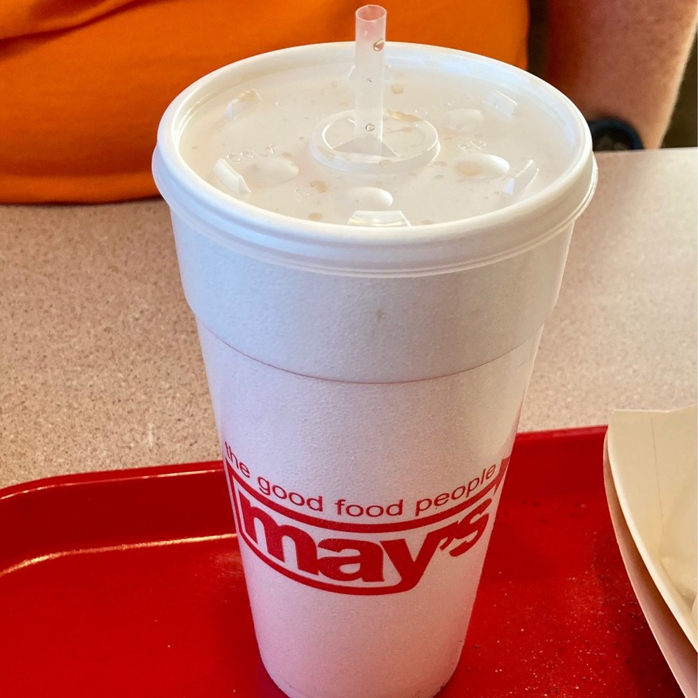 May's Drive-In - a drink in a plastic cup - Burgers Near Me - Muncy, Pennsylvania May's Drive-In - a drink in a plastic cup - Burgers Near Me - Muncy, Pennsylvania