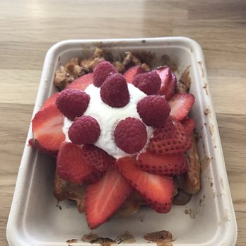 Waffle Love - Midvale - Red something...can't remember the name or find it on their website - Waffles Near Me - Midvale, Utah