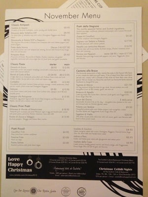 Menu photo 7 Contini Edinburgh, EDH Menu photo 7 Contini Edinburgh, EDH
