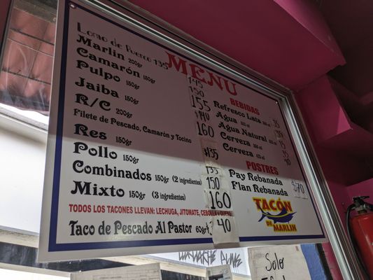 Menu photo 3 Tacón de Marlin Puerto Vallarta, JAL Menu photo 3 Tacón de Marlin Puerto Vallarta, JAL