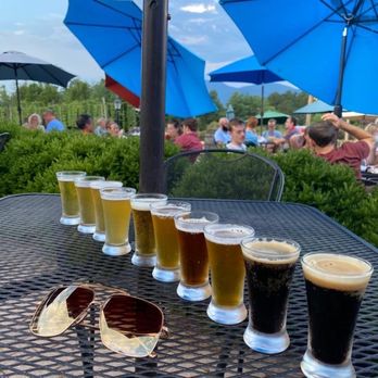 Blue Mountain Brewery - Tasting Flight - Brewpubs Near Me - Afton, Virginia Blue Mountain Brewery - Tasting Flight - Brewpubs Near Me - Afton, Virginia