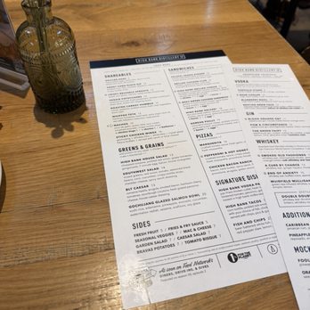 High Bank Distillery - New American Near Me - Columbus, Ohio