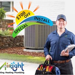 Airight Cooling, Heating & Plumbing - $700 OFF Whole House A/C Furnace Includes: Goodman Unit, Payments starting from $99/MO, 10 Yr Warranty on Equipment, 3 Yr Maint. Agreement.
