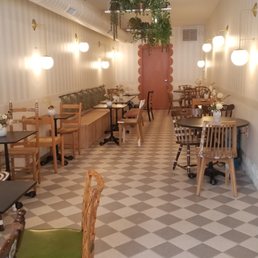 Gaia Cafe's new dining room Gaia Cafe's new dining room