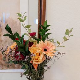 Bouquet picked up on Valentine's (my husband does not remember the name/type ha)