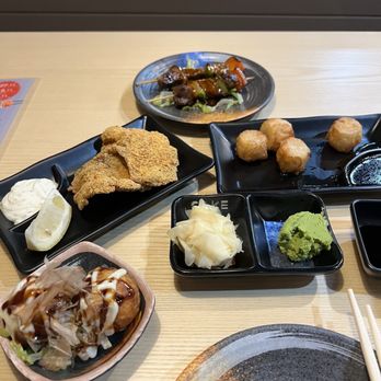 Sake - Takoyaki, fried fishes, steak yakitori, siumai - Sushi Bars Near Me - Pinole, California