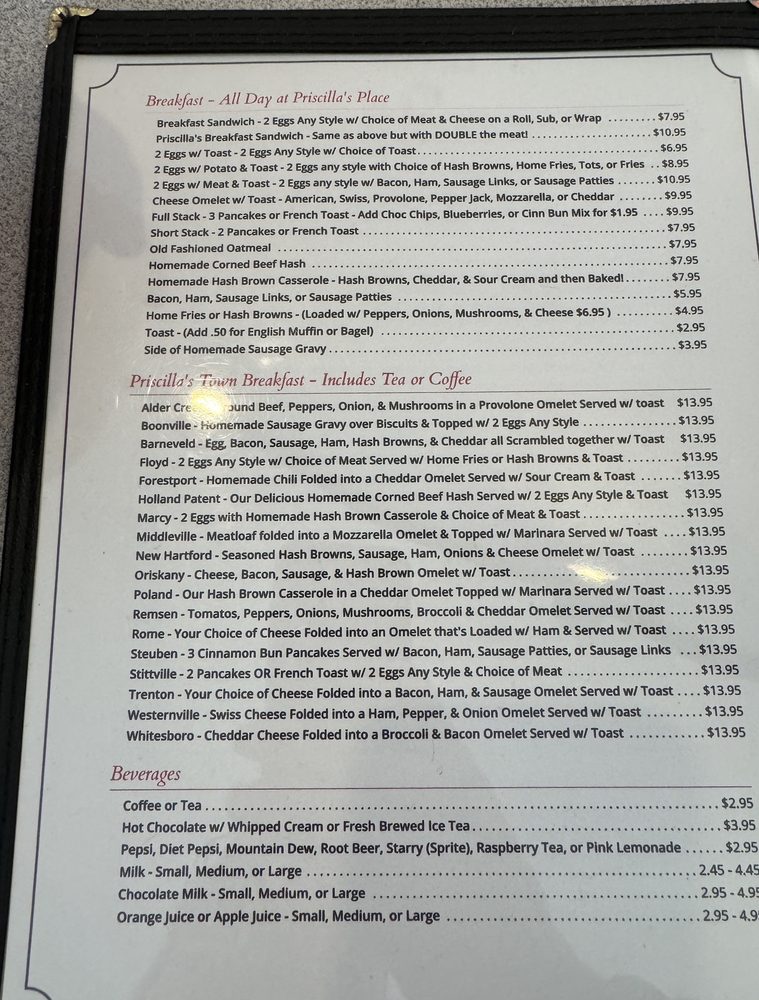 PRISCILLA’S PLACE Updated August 2024 118 Photos & 33 Reviews