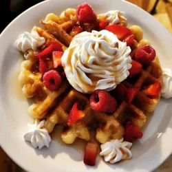 Hilltop Restaurant - Waffle delight
