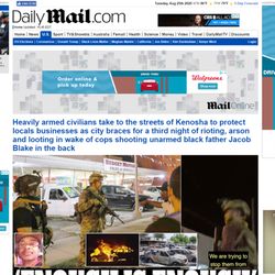 Daily Mail - Desktop website.